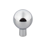 Top Knobs - Brookline Knob 1 Inch Polished Chrome - Polished Chrome