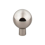 Top Knobs - Brookline Knob 1 Inch Polished Nickel - Polished Nickel