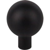 Top Knobs - Brookline Knob 1 1/8 Inch Flat Black - Flat Black