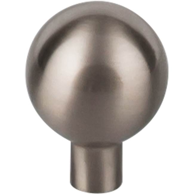 Top Knobs - Brookline Knob 1 1/8 Inch Brushed Satin Nickel - Brushed Satin Nickel