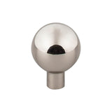 Top Knobs - Brookline Knob 1 1/8 Inch Polished Nickel - Polished Nickel