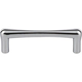 Top Knobs - Brookline Pull 3 3/4 Inch (c-c) Polished Chrome - Polished Chrome