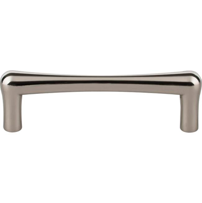Top Knobs - Brookline Pull 3 3/4 Inch (c-c) Polished Nickel - Polished Nickel