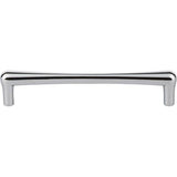 Top Knobs - Brookline Pull 6 5/16 Inch (c-c) Polished Chrome - Polished Chrome