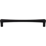 Top Knobs - Brookline Pull 7 9/16 Inch (c-c) Flat Black - Flat Black