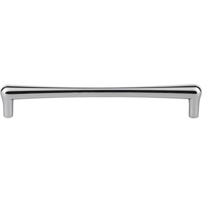 Top Knobs - Brookline Pull 7 9/16 Inch (c-c) Polished Chrome - Polished Chrome
