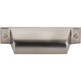Top Knobs - Channing Cup Pull 2 3/4 Inch (c-c) Brushed Satin Nickel - Brushed Satin Nickel