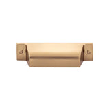 Top Knobs - Channing Cup Pull 2 3/4 Inch (c-c) Honey Bronze - Honey Bronze