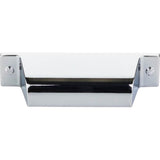 Top Knobs - Channing Cup Pull 2 3/4 Inch (c-c) Polished Chrome - Polished Chrome