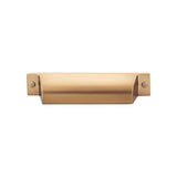 Top Knobs - Channing Cup Pull 3 3/4 Inch (c-c) Honey Bronze - Honey Bronze