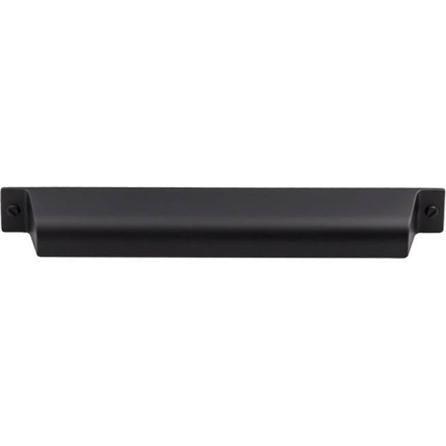 Top Knobs - Channing Cup Pull 7 Inch (c-c) Flat Black - Flat Black