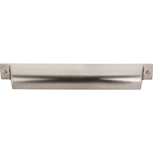 Top Knobs - Channing Cup Pull 7 Inch (c-c) Brushed Satin Nickel - Brushed Satin Nickel