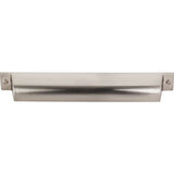 Top Knobs - Channing Cup Pull 7 Inch (c-c) Brushed Satin Nickel - Brushed Satin Nickel