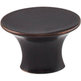 Top Knobs - Edgewater Knob 1 5/16 Inch Tuscan Bronze - Tuscan Bronze