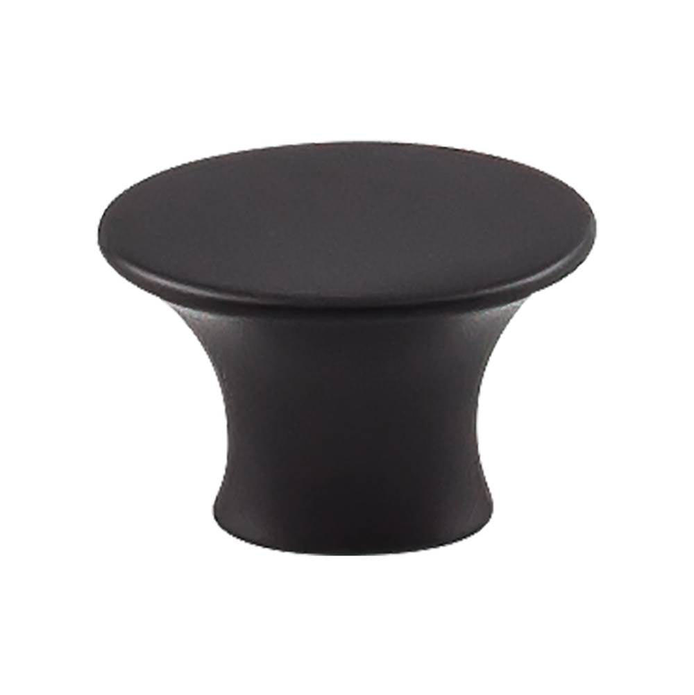 Top Knobs - Edgewater Knob 1 1/2 Inch Flat Black - Flat Black