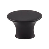 Top Knobs - Edgewater Knob 1 1/2 Inch Flat Black - Flat Black