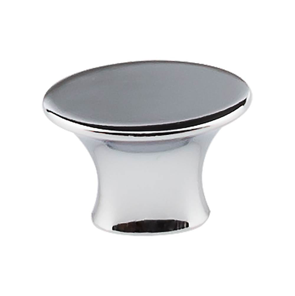 Top Knobs - Edgewater Knob 1 1/2 Inch Polished Chrome - Polished Chrome