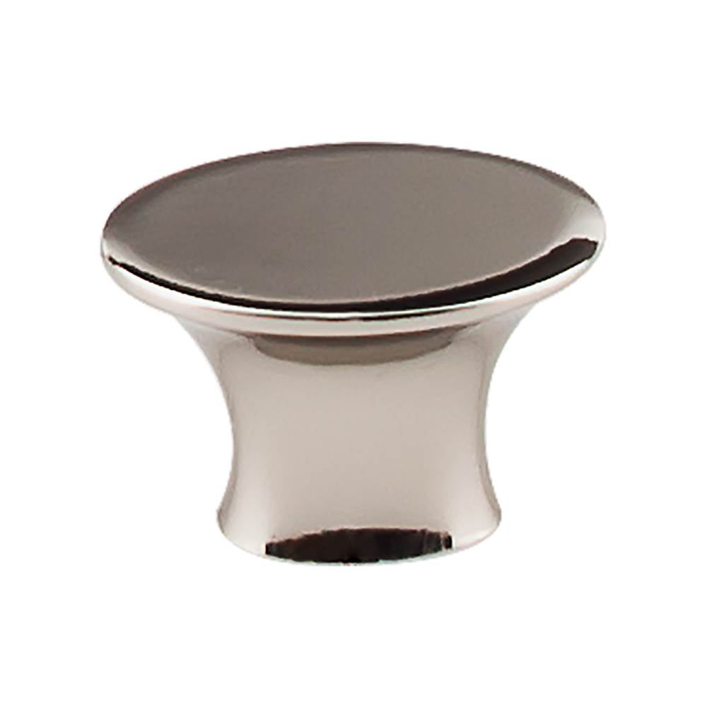 Top Knobs - Edgewater Knob 1 1/2 Inch Polished Nickel - Polished Nickel