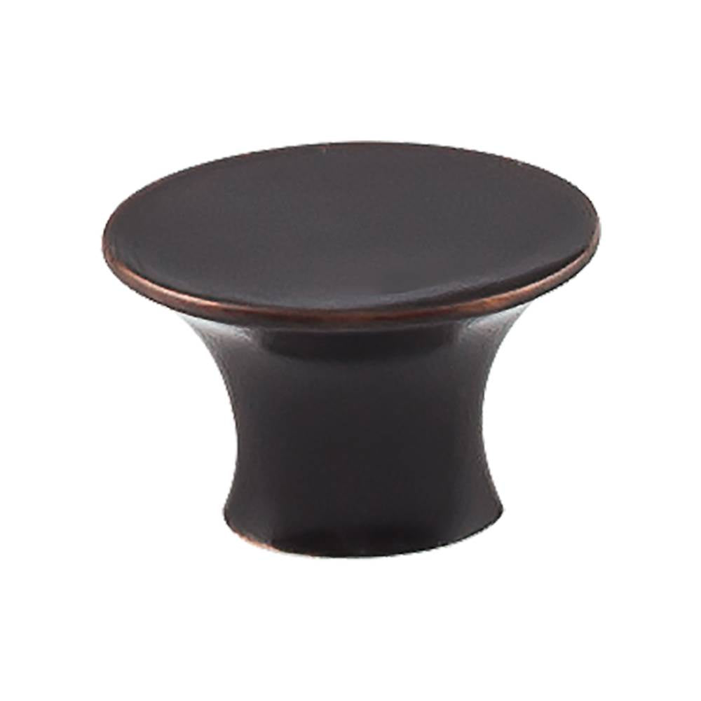 Top Knobs - Edgewater Knob 1 1/2 Inch Tuscan Bronze - Tuscan Bronze