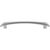 Top Knobs - Edgewater Pull 6 5/16 Inch (c-c) Polished Chrome - Polished Chrome
