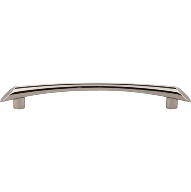 Top Knobs - Edgewater Pull 6 5/16 Inch (c-c) Polished Nickel - Polished Nickel