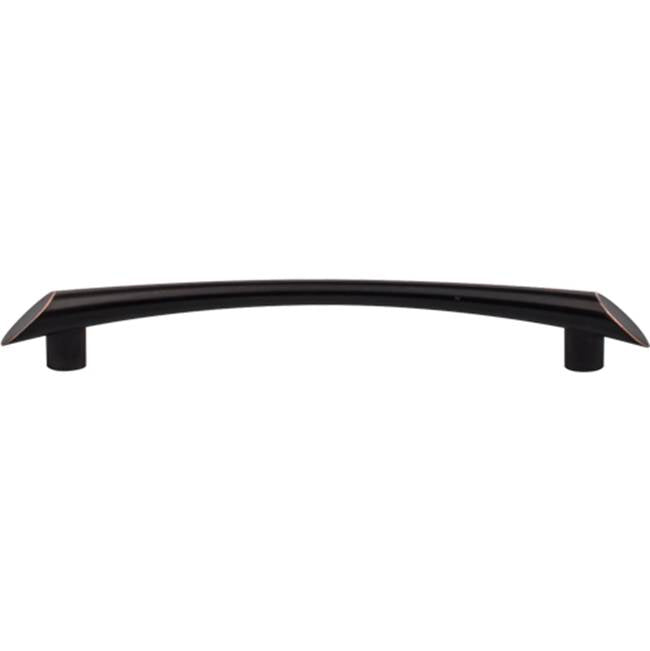 Top Knobs - Edgewater Pull 6 5/16 Inch (c-c) Tuscan Bronze - Tuscan Bronze