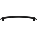 Top Knobs - Edgewater Pull 7 9/16 Inch (c-c) Flat Black - Flat Black