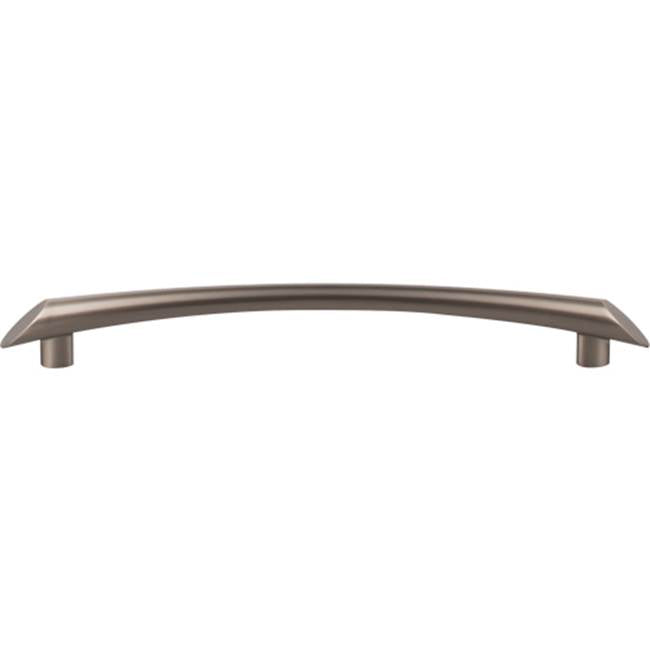 Top Knobs - Edgewater Pull 7 9/16 Inch (c-c) Brushed Satin Nickel - Brushed Satin Nickel