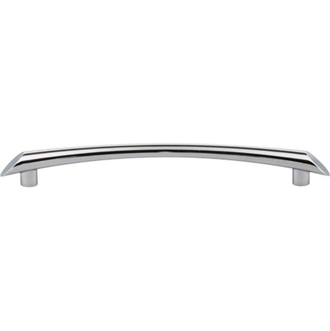 Top Knobs - Edgewater Pull 7 9/16 Inch (c-c) Polished Chrome - Polished Chrome