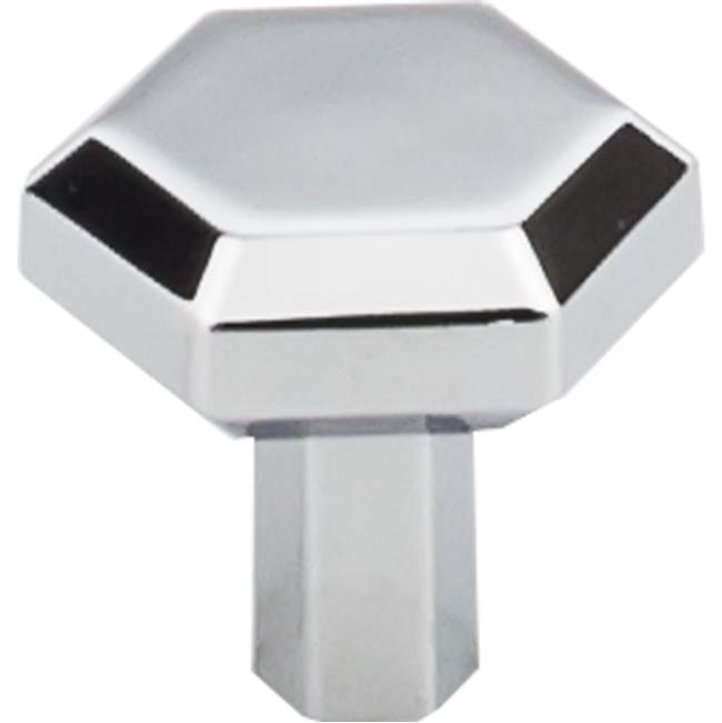 Top Knobs - Lydia Knob 1 1/8 Inch Polished Chrome - Polished Chrome