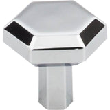 Top Knobs - Lydia Knob 1 1/8 Inch Polished Chrome - Polished Chrome