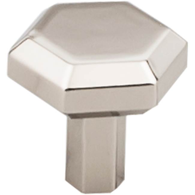 Top Knobs - Lydia Knob 1 1/8 Inch Polished Nickel - Polished Nickel