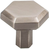 Top Knobs - Lydia Knob 1 1/4 Inch Brushed Satin Nickel - Brushed Satin Nickel