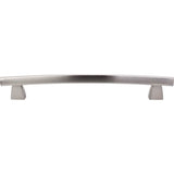 Top Knobs - Arched Appliance Pull 12 Inch (c-c) Brushed Satin Nickel - Brushed Satin Nickel