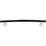 Top Knobs - Arched Appliance Pull 12 Inch (c-c) Polished Chrome - Polished Chrome
