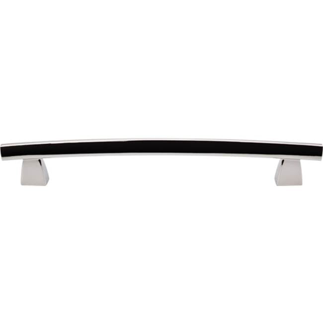 Top Knobs - Arched Appliance Pull 12 Inch (c-c) Polished Nickel - Polished Nickel