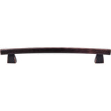 Top Knobs - Arched Appliance Pull 12 Inch (c-c) Tuscan Bronze - Tuscan Bronze