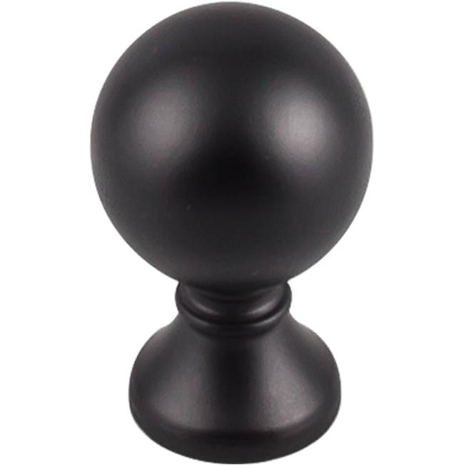 Top Knobs - Kara Knob 1 Inch Flat Black - Flat Black