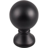 Top Knobs - Kara Knob 1 Inch Flat Black - Flat Black