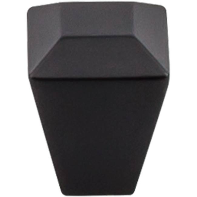 Top Knobs - Juliet Knob 1 Inch Flat Black - Flat Black
