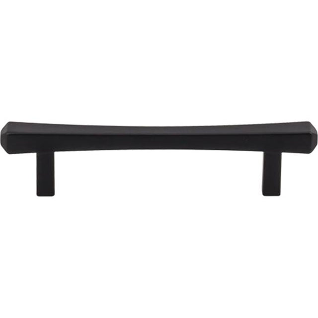 Top Knobs - Juliet Pull 3 3/4 Inch (c-c) Flat Black - Flat Black