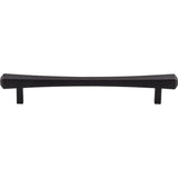 Top Knobs - Juliet Pull 6 5/16 Inch (c-c) Flat Black - Flat Black