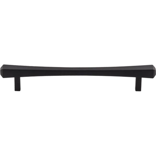 Top Knobs - Juliet Pull 6 5/16 Inch (c-c) Flat Black - Flat Black