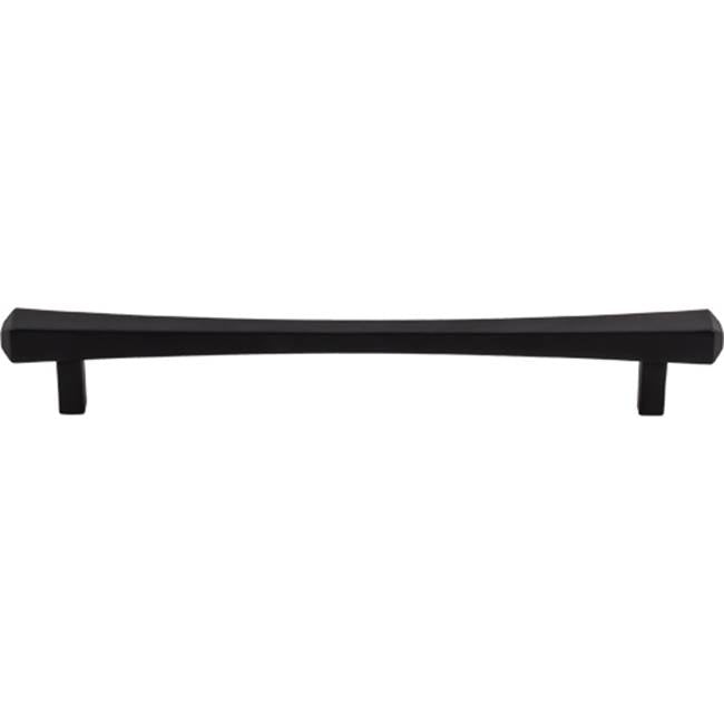 Top Knobs - Juliet Pull 7 9/16 Inch (c-c) Flat Black - Flat Black