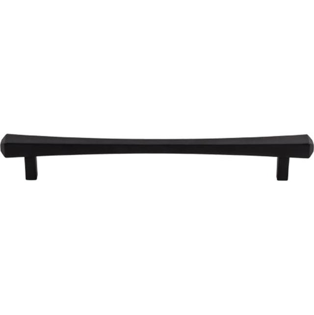 Top Knobs - Juliet Pull 7 9/16 Inch (c-c) Flat Black - Flat Black