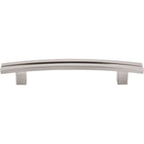 Top Knobs - Inset Rail Pull 5 Inch (c-c) Brushed Satin Nickel - Brushed Satin Nickel