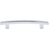 Top Knobs - Inset Rail Pull 5 Inch (c-c) Polished Chrome - Polished Chrome