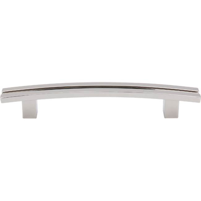 Top Knobs - Inset Rail Pull 5 Inch (c-c) Polished Nickel - Polished Nickel