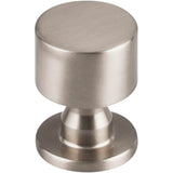 Top Knobs - Lily Knob 1 Inch Brushed Satin Nickel - Brushed Satin Nickel