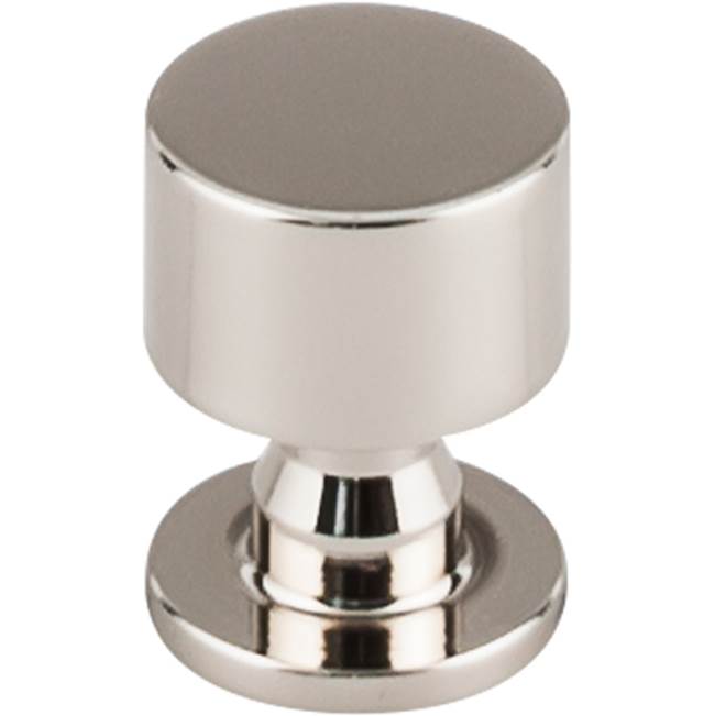 Top Knobs - Lily Knob 1 Inch Polished Nickel - Polished Nickel